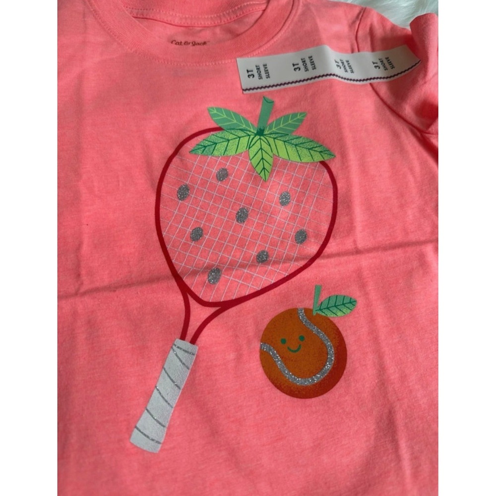 Cat & Jack Toddler Girls Shirt Bundle 3T - Picture 4 of 5